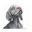 Chiot Weimaraner par George Dyachenko - reproduction d'art-52523398-52523399-52523410