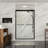 48 - 48 1/3" W x 76" H Frameless Double Sliding Shower Door Bathroom 1/4 inch Tempered Glass Shower Door-98703417