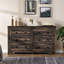 Commode à 6 tiroirs Arlina, chêne foncé, l 54 po-929991124