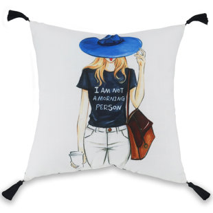 Morning Person Rongrong Accent Pillow
