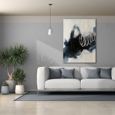 Epic Graffiti 'Cloud Surge 1'  by June Erica Vess Canvas Wall Art, 40" x 54"