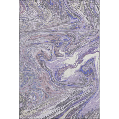 Premium Machine Washable Cossette AMF1061 Abstract Rug