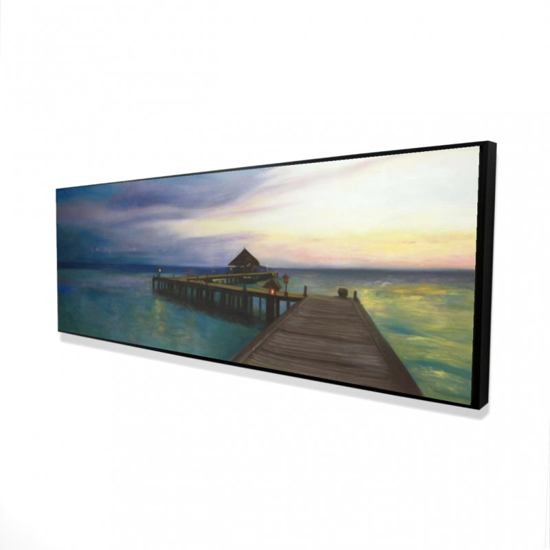 «Boardwalk With Sunset» sur