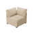 Fausse fourrure beige sélectionné