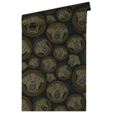 Versace Midnight Sky Monarch Unpasted Vinyl Wallpaper