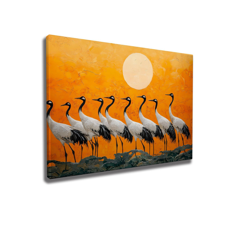 Stylish Decorative Canvas Painting, 19.7 x 27.6 Inches | High-Quality 50% Cotton / 50% Polyester with Digital Printing | Sturdy Wooden Frame (0.8 x 0.8 Inches) | Perfect for Living Room, Bedroom, or Office Decor