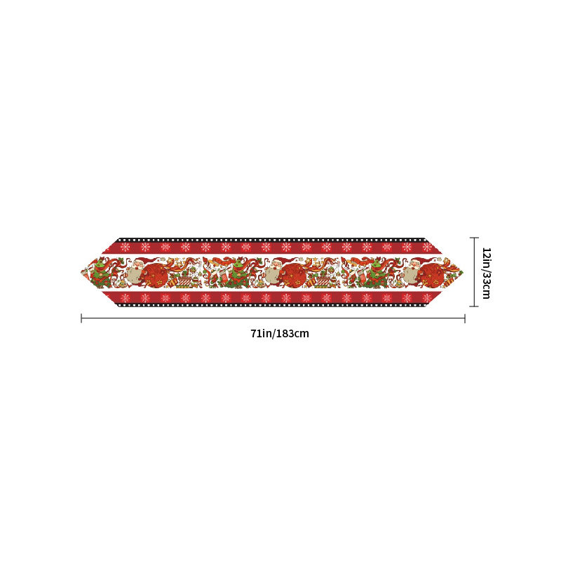 Chemin de table de Noël