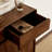 Retro style furniture storage shoe cabinet