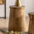 Wabi-Sabi Style Retro Fir Side Table