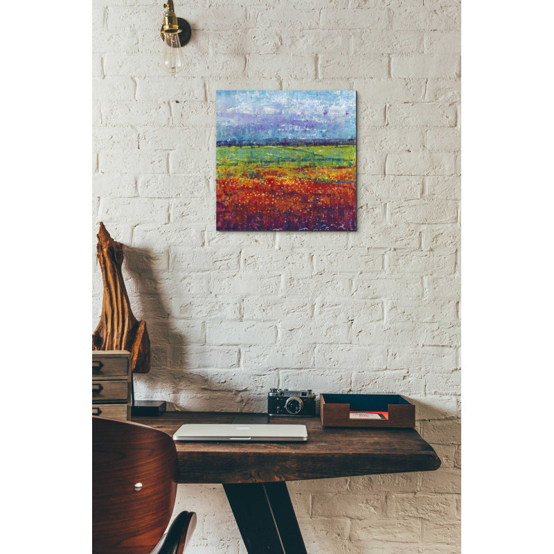 «On Summer Day I» par Tim O'Toole, art mural en verre acrylique, H 12 po x l 12 po x P 0,13 po