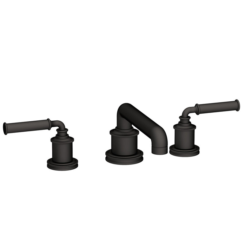 Taft Widespread Bathroom Faucet with Drain Assembly, Flat Black