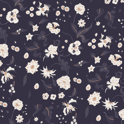 Rouleau de papier peint à motif floral nomade L 10 pi x l 24 po Nomad