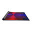 Tapis de zone mauve/rouge à motifs-400710946