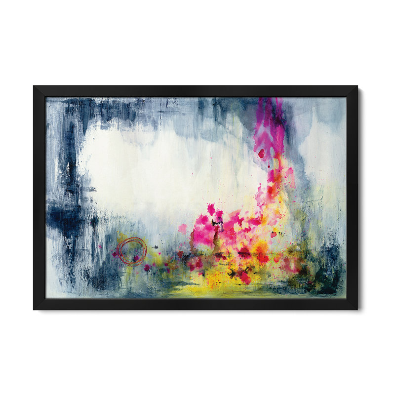 Fleurs impétueuses - reproduction d'art murale - affiche de galerie, H 24 po x l 32 po