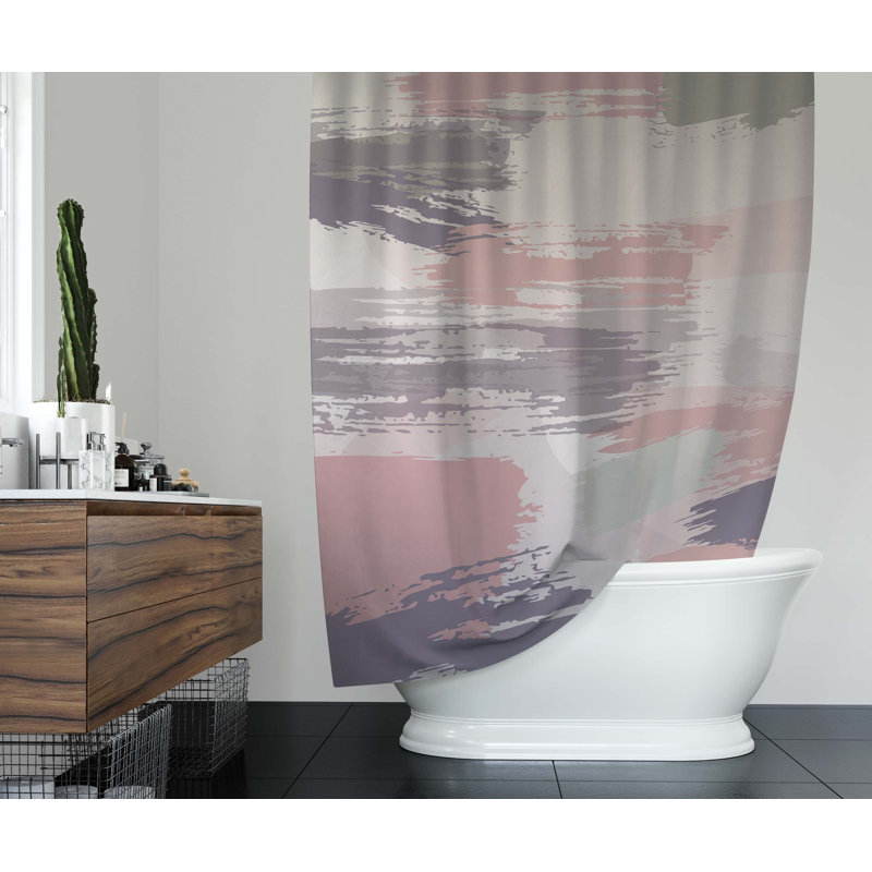 Rideau de douche simple Alanoud, H 90 po x l 70 po