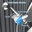 Système de douche complet chromé multifonction-91285002