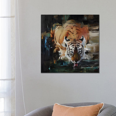Twilight Shadow 1 Piece Wall Art on Canvas
