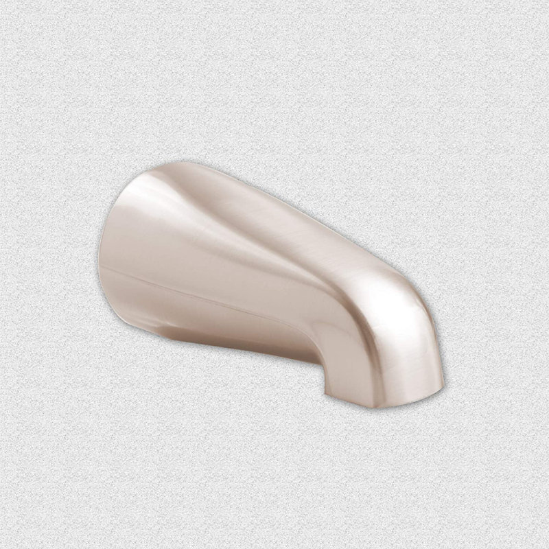 Garniture de douchette de baignoire murale Sento, Nickel