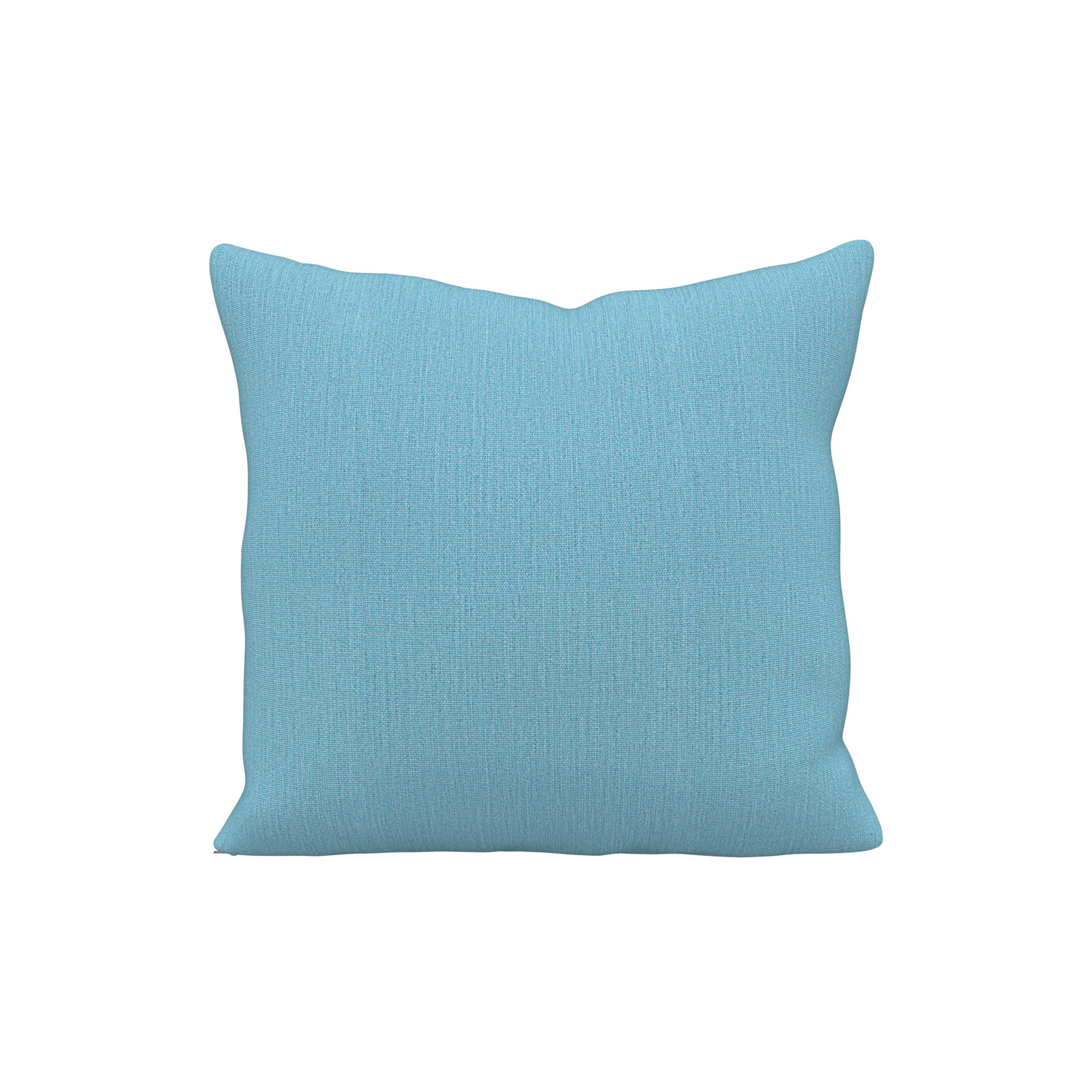 Indoor/Outdoor Throw Pillow, Square 16", Cast Horizon Sunbrella® Plainweave
