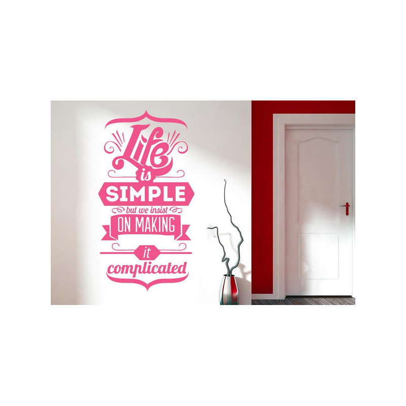 Wall Decal, Pink