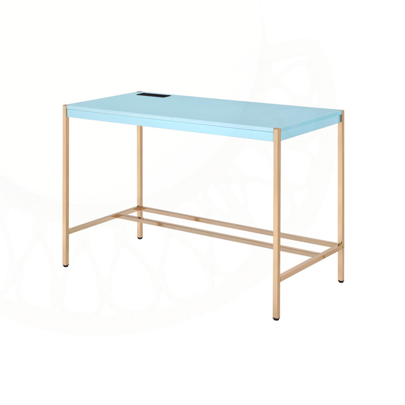 Writing Lagena with USB Port for Modern and Stylish Home Office Setup, Light Blue