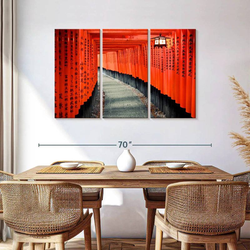 Sebbie Fushimi Inari Columns, 36" H x 57" W