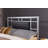 Karaka Vegan Leather Metal Open-Frame Bed-19923429-19923432