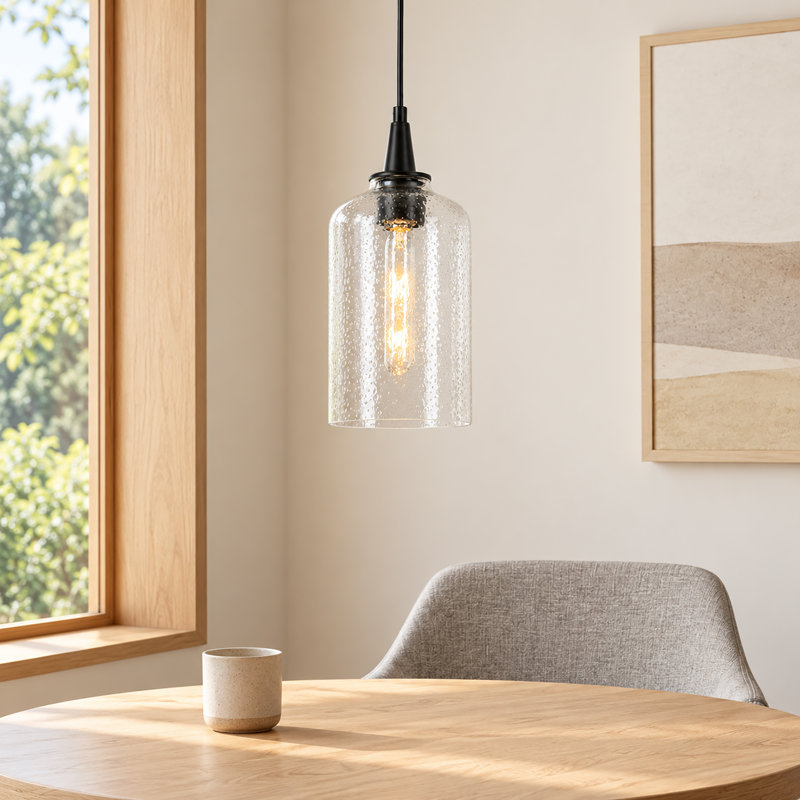 Luminaire suspendu simple à 1 lumière à intensité variable