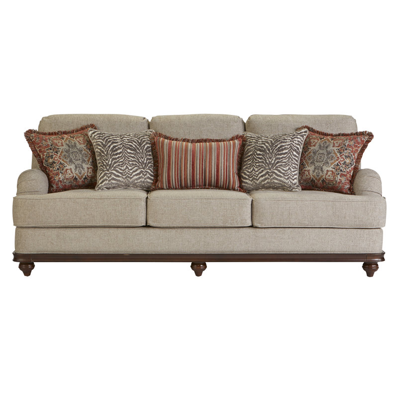 Canapé de 91 po avec coussins réversibles Ducote, Heather Jazzy