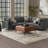 Rebecca 36"W Upholstered Square Coffee Table Storage Ottoman with Lift-Top Lid