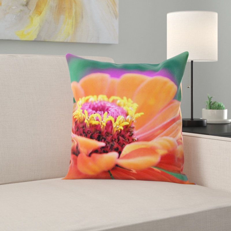Coussin gerbera