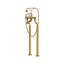 Edwardian Exposed Floor Mount Tub Filler-105356498