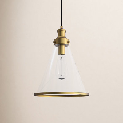 Reverie Single Light Glass Dimmable Pendant