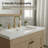 Brushed Gold High Arc Widespread Bathroom Faucet With Pop-Up Drain Assembly & Supply Hoses-123207137