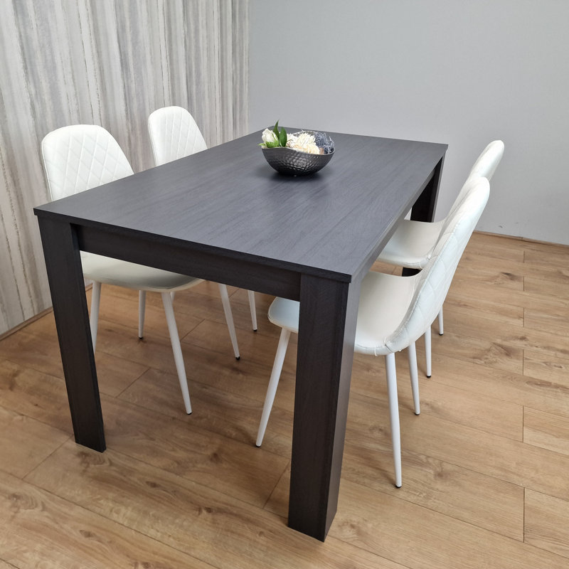 Michellie 4 - Person Dining Set, 75 H x 117 L x 77 W cm
