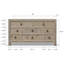 66'' W Solid Wood Sideboard