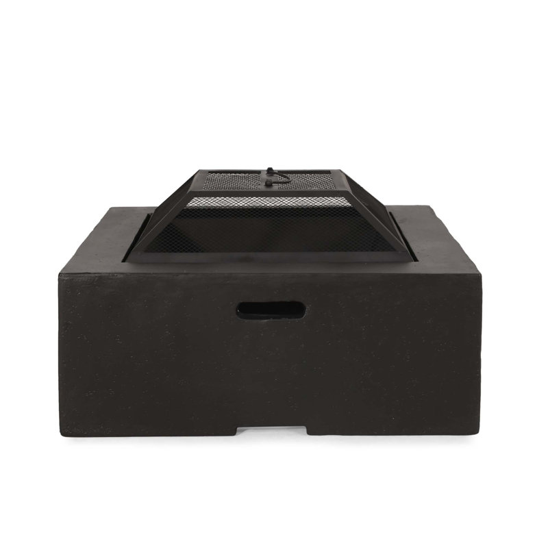 Square Wood Burning Fire Pit
