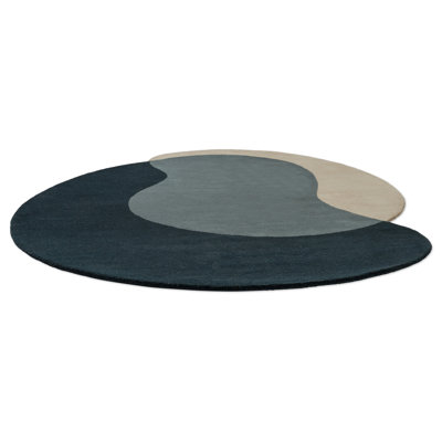 Element Lane Handmade Wool Abstract Area Rug