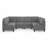 U Shape Modular Sectional Sofa,DIY Combination