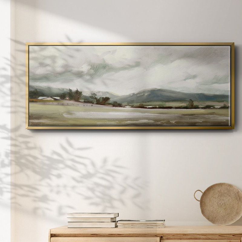 Big Sky Valley- Framed Canvas