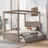 Dilyla Storage Canopy Bed-609413280-668383170