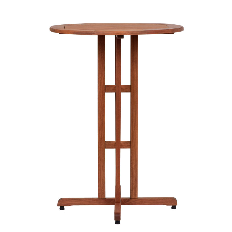 Table de bar rectangulaire en bois Rafael