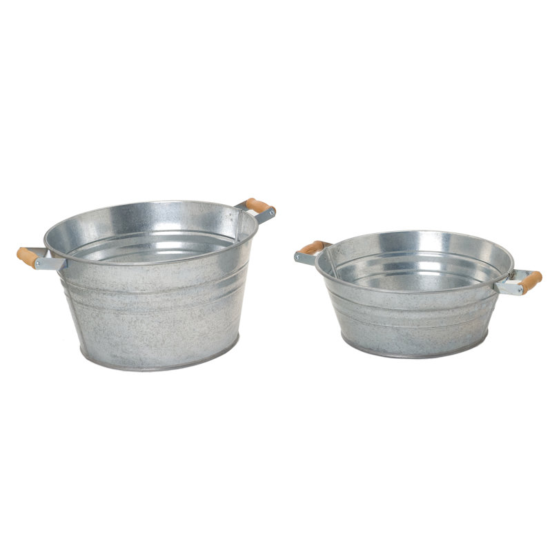 Ensemble de baignoire galvanisée 2 pièces Bennington