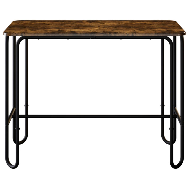 Dining Table, Black / Smoked Oak