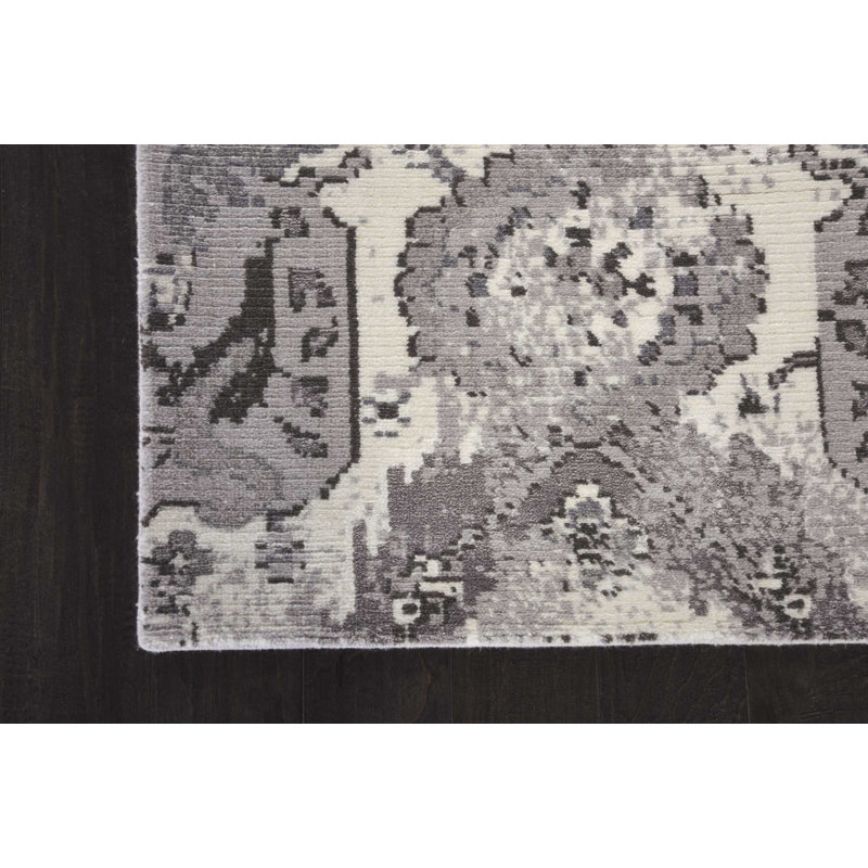Idaville Abstract Indoor Rug, Rectangle 5'6" x 8'
