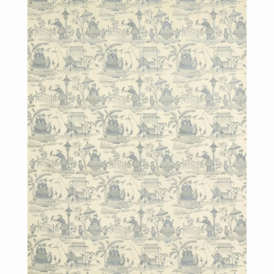 Bassano Embroidered Toile Fabric