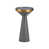 Dark Gray Top/Gray Wash Base
