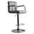 Aarvin Swivel Upholstered Faux Leather Adjustable Height Counter Stool-11950448