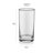 Heavy Base Libbey Highball Glasses