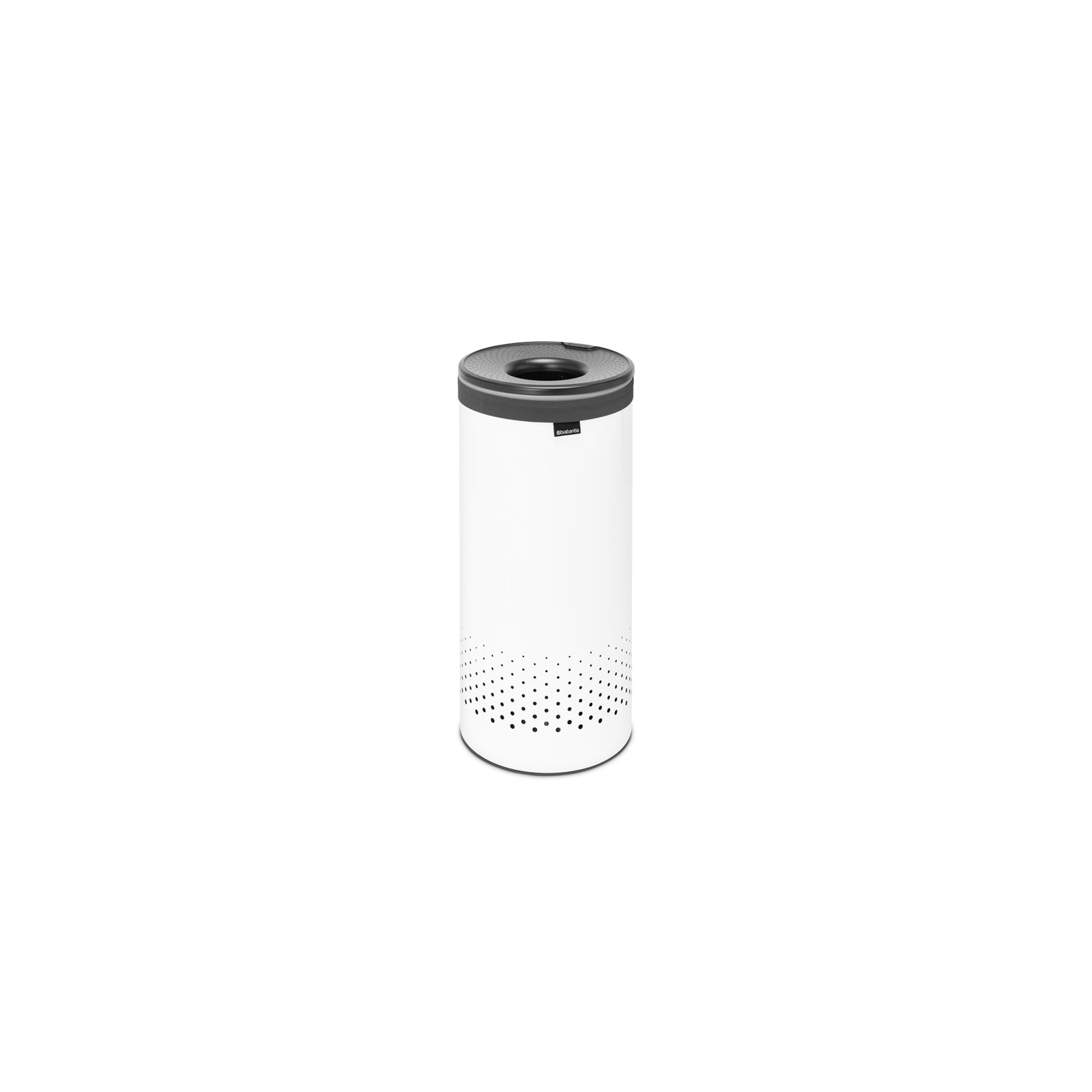Brabantia Laundry Hamper, 9.2 Gallon (35L), White
